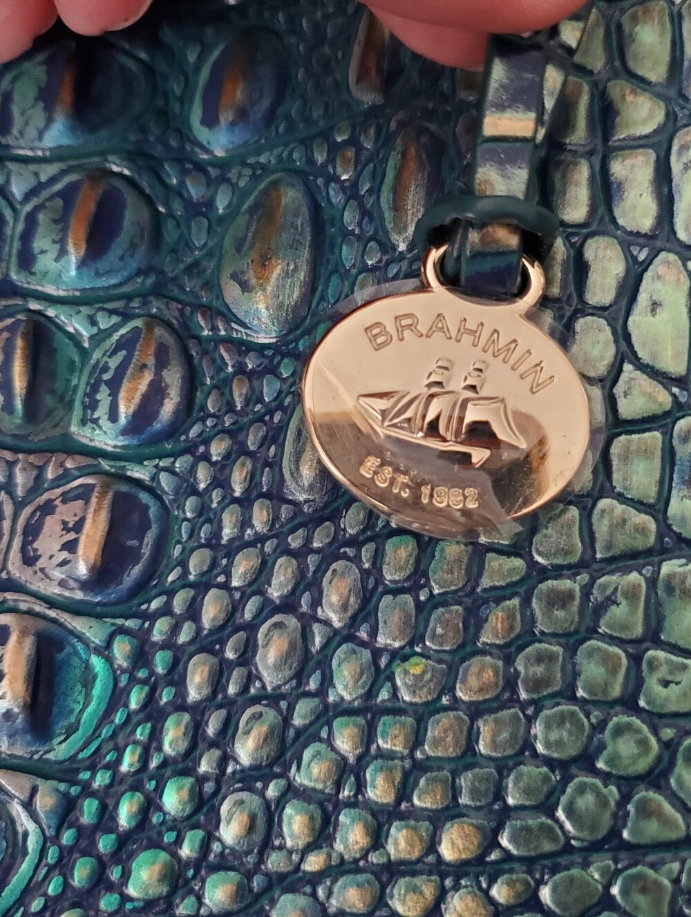 NWOT Brahmin Katie Dragon Crossbody - Picture 4 of 6